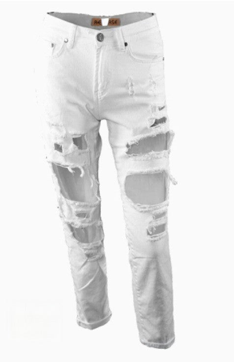 Jeans Lorenz Bianco look completo | Dream Shop