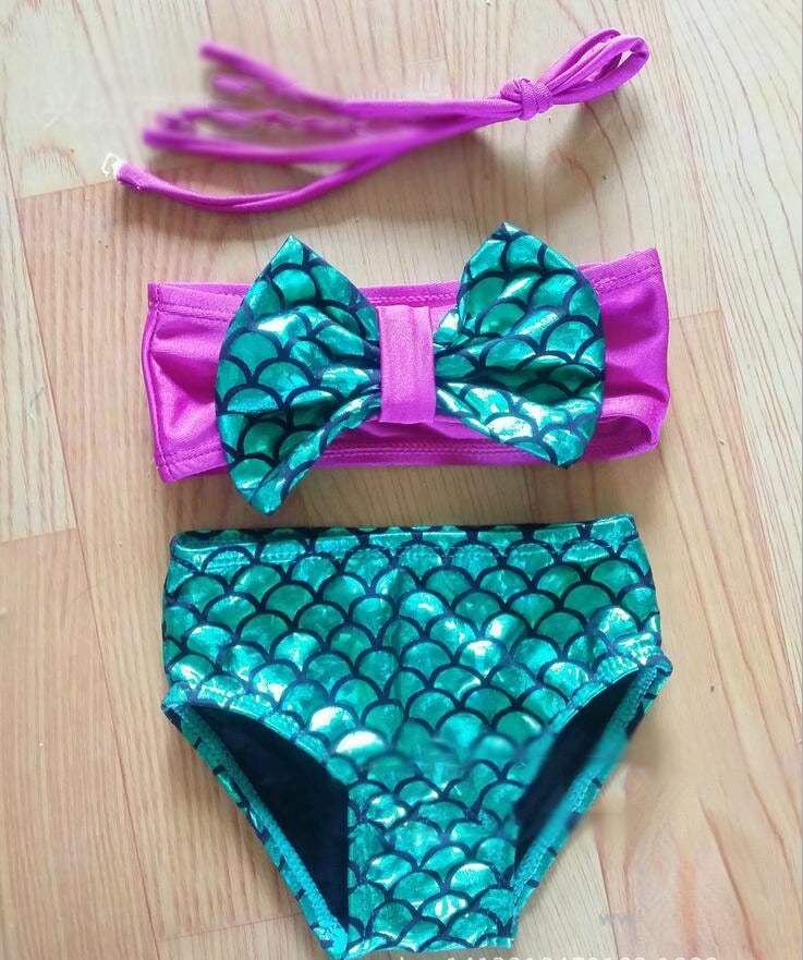 Mermaid bikini print detail — Dream Shop