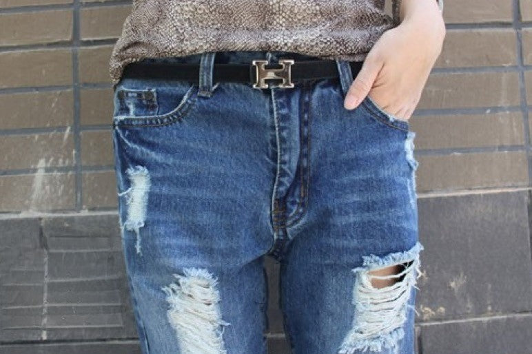 Jeans California Dream dettaglio fondo gamba — Dream Shop