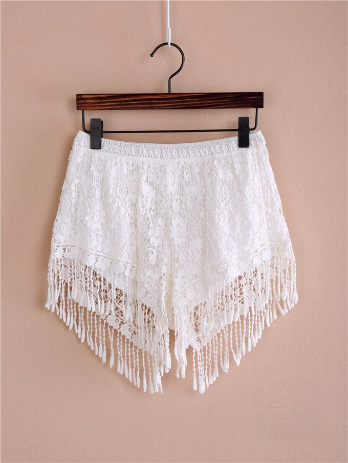 Lanyards shorts variante bianca — Dream Shop
