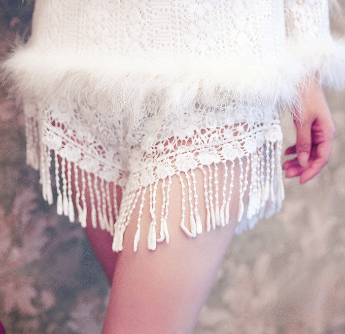 Lanyards shorts movimento frange — Dream Shop
