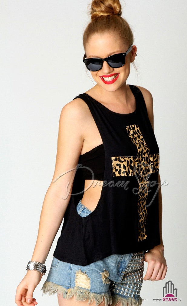 Maxicanotta Cross Leopard