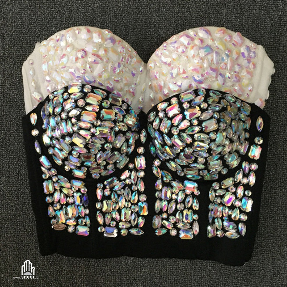 Crop Top irridescent