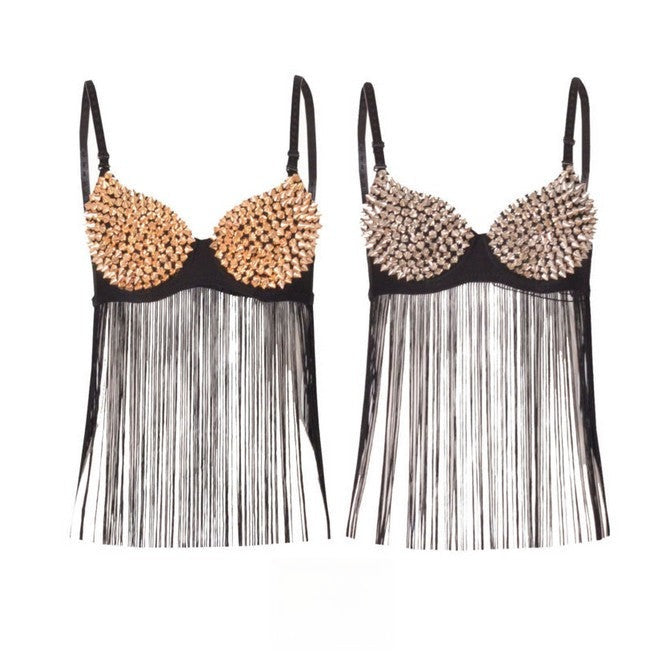 Fringe Bra versione argento — Dream Shop