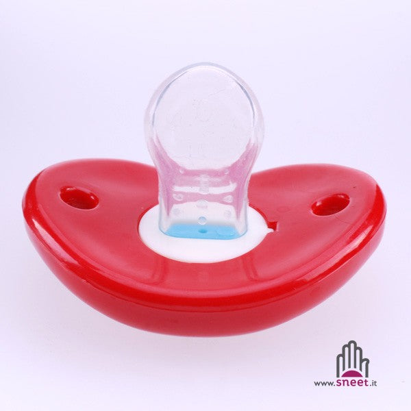 C-toothed pacifier