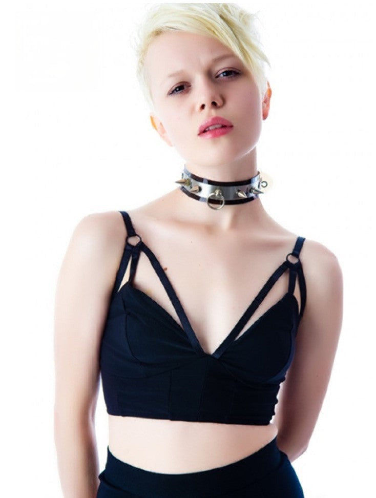 Crop Top Katy vestibilita aderente — Dream Shop
