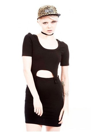 Holly Dress — colore nero versatile | Dream Shop