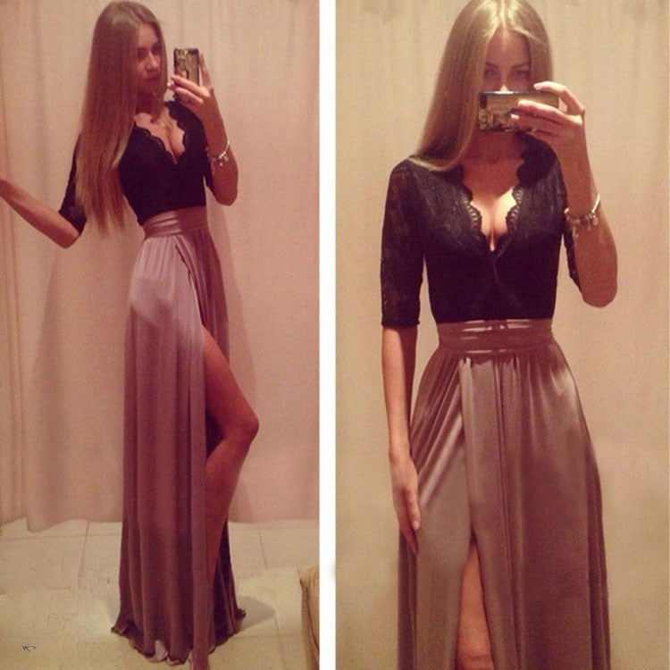 Katrina Long Dress available colors — Dream Shop