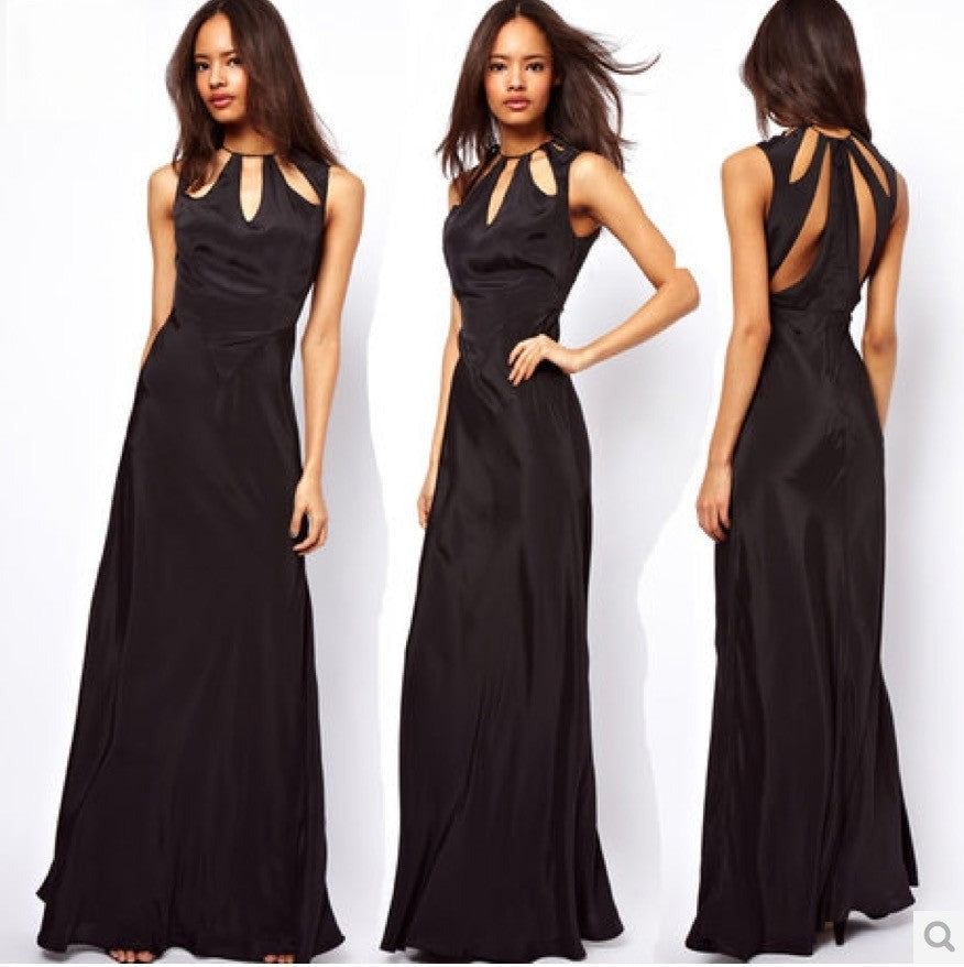 Impero Dress — dettaglio aperture décolleté | Dream Shop