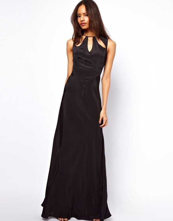 Impero Dress — stile impero aperture décolleté vista laterale | Dream Shop
