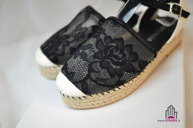 Espadrillas pizzo