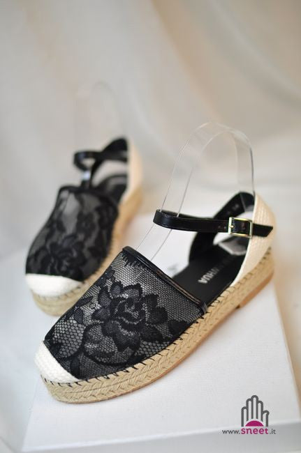Espadrillas pizzo
