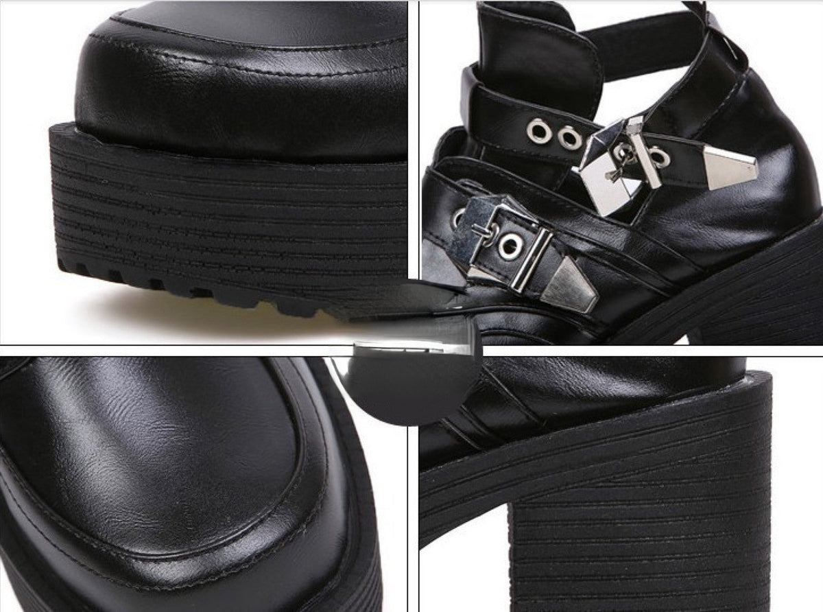 Cut Out Boot dettaglio apertura punta — Dream Shop