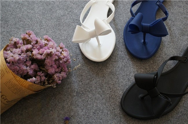Infradito fiocchetto colore rosa chiaro — Dream Shop