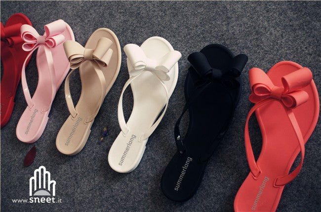 Infradito fiocchetto