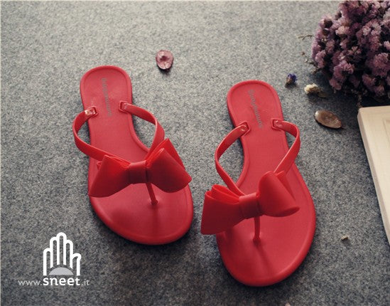 Infradito fiocchetto