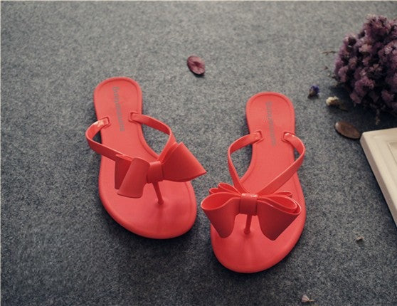 Infradito fiocchetto dettaglio suola — Dream Shop