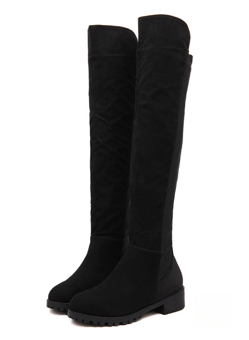 Stivale altissimo 53 cm gambale alto dettaglio — Dream Shop