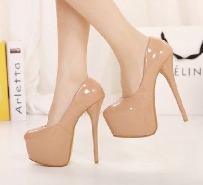 Hight Heel Lucrezia coppia decollete vernice | Dream Shop