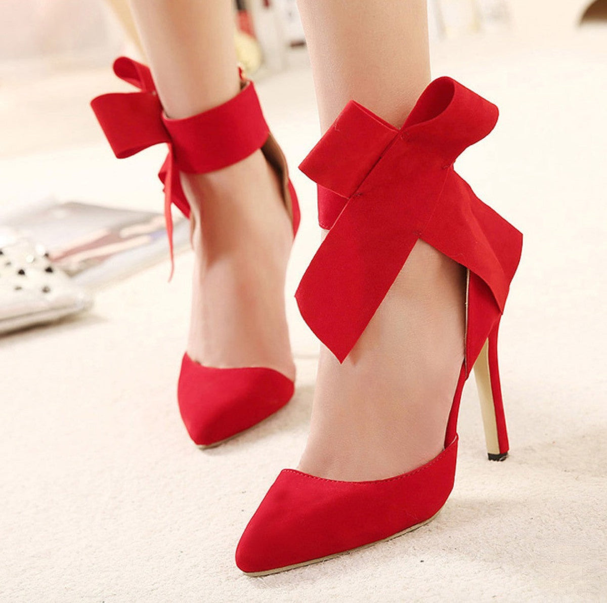 Decolte Fiocco suola e tacco 11 cm | Dream Shop
