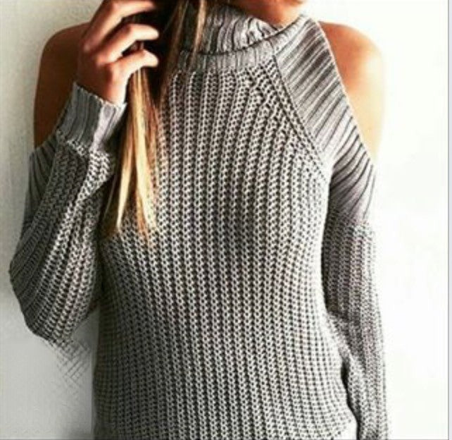Off-Shoulder Sweater