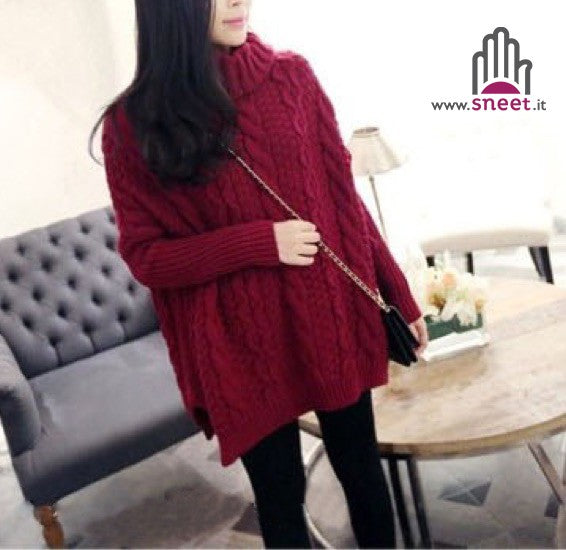 Maglione Oversize Graziel dolcevita