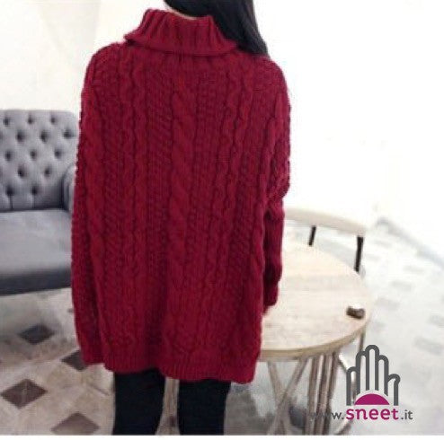 Maglione Oversize Graziel dolcevita