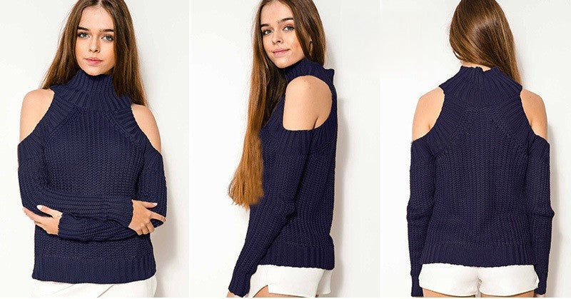 Off-Shoulder Sweater