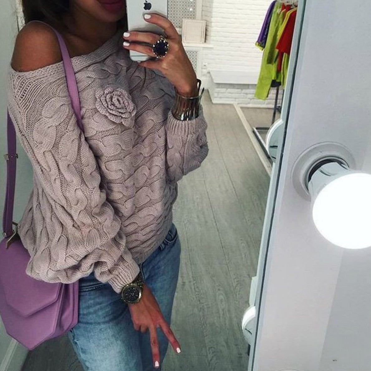 Sweater Roses