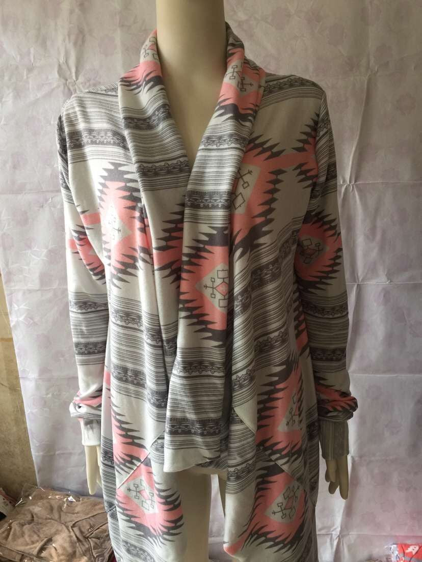 Maxicardigan Geometric