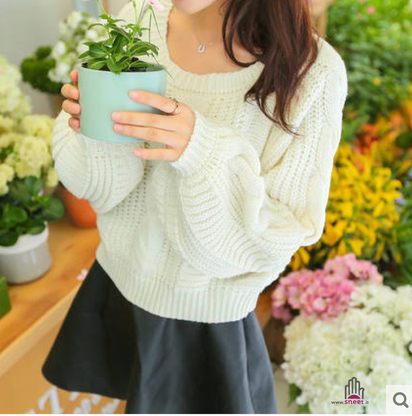 Maglione girocollo Lerj Oversize