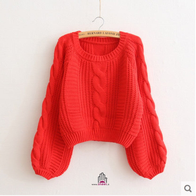 Maglione girocollo Lerj Oversize