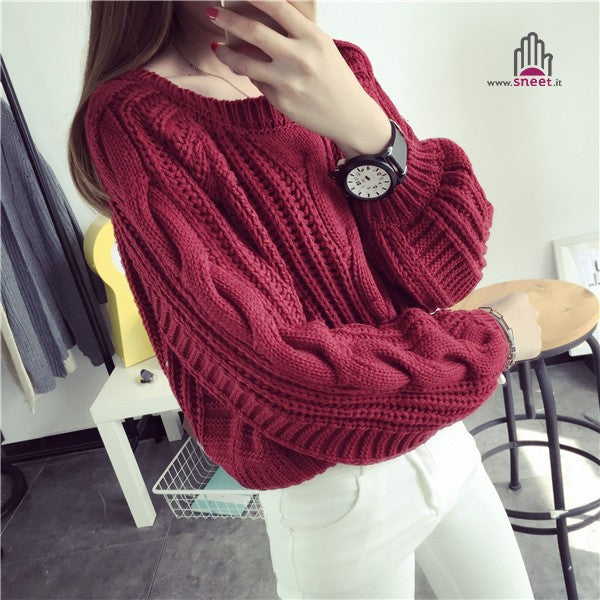 Maglione girocollo Lerj Oversize