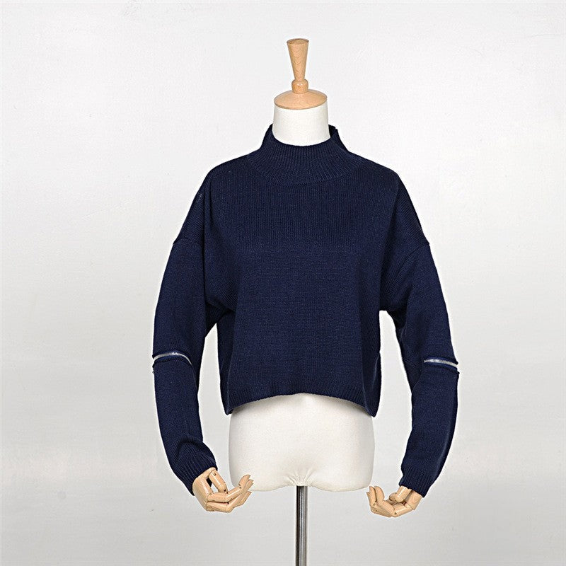 Maglioncino Zip dettaglio apertura zip — Dream Shop