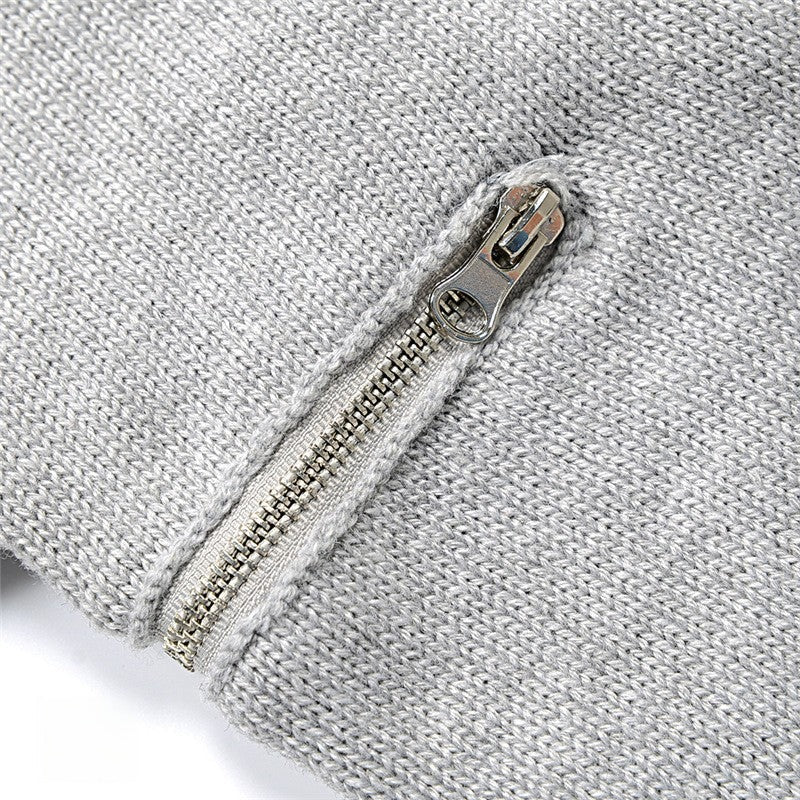 Maglioncino Zip dettaglio manica con zip — Dream Shop
