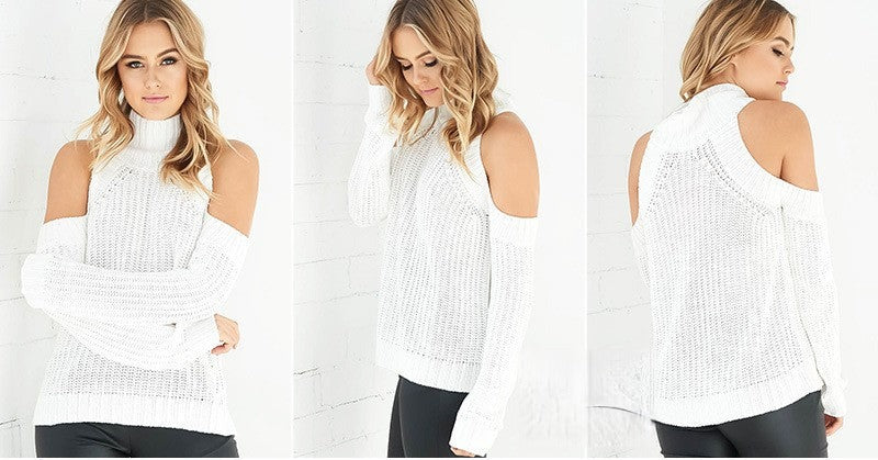 Off-Shoulder Sweater