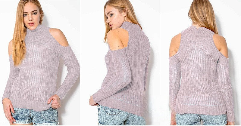 Off-Shoulder Sweater
