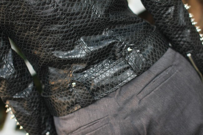 Giacca in ecopelle Denise