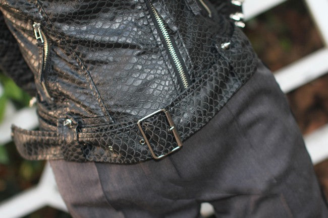 Giacca in ecopelle Denise