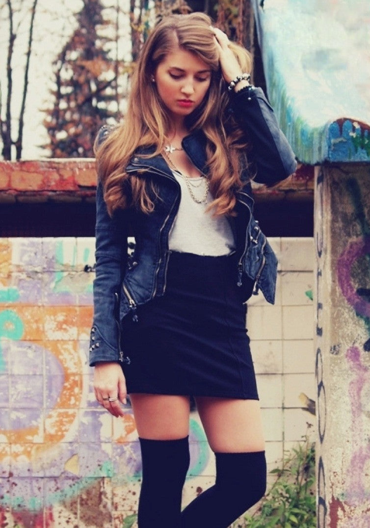 Diana Gray denim jacket