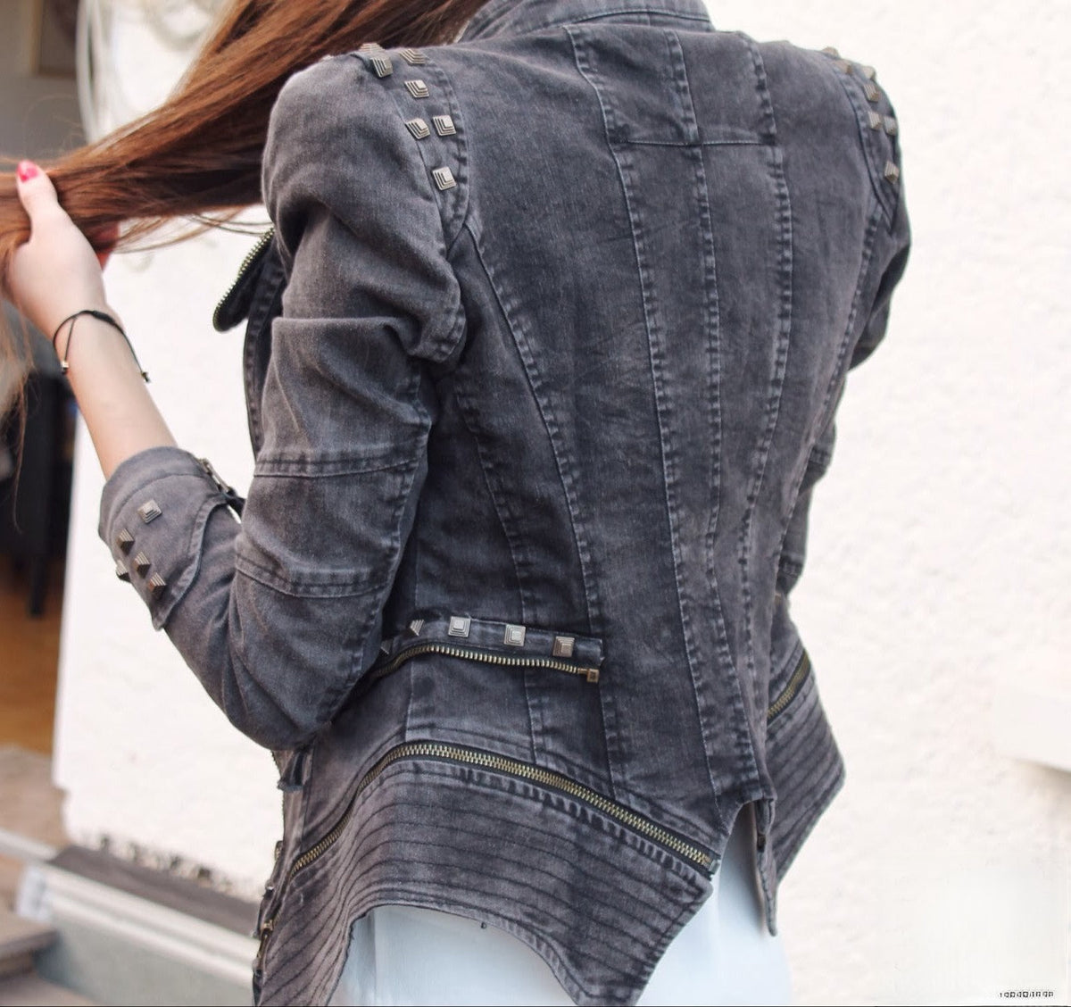 Diana Gray denim jacket
