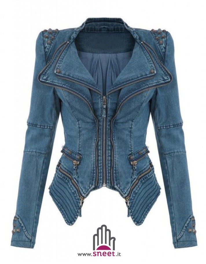 Giubbino in jeans Diana Blue