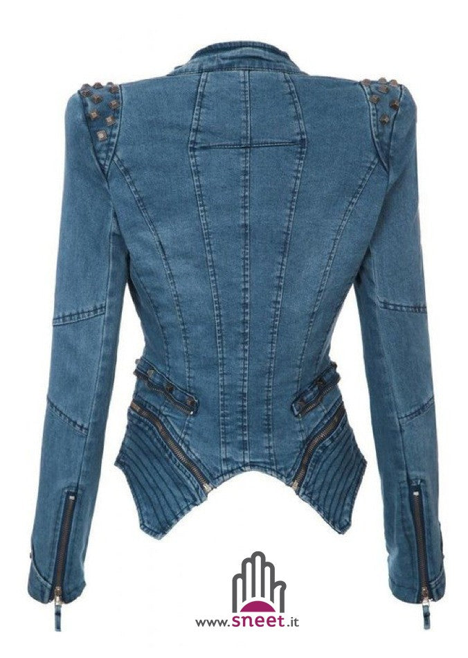 Giubbino in jeans Diana Blue