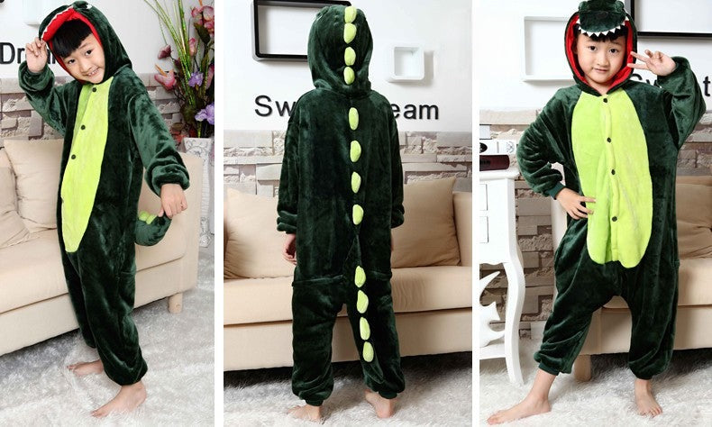 Crocodile Pajamas full plush suit on neutral background — Dream Shop