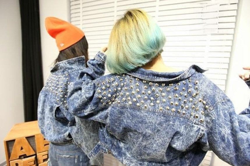 Giubbino in jeans Janis abbinato a jeans — Dream Shop