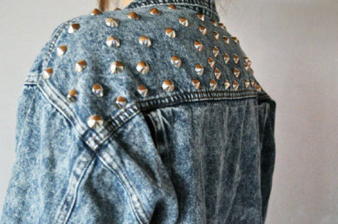 Giubbino in jeans Janis vista completa — Dream Shop