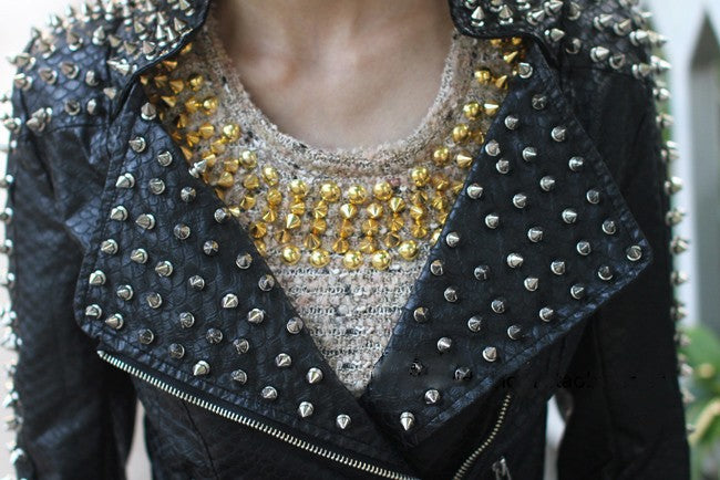 Giacca in ecopelle Denise