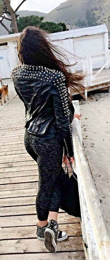 Giacca in ecopelle Denise