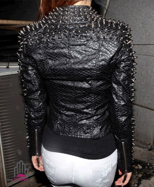 Giacca in ecopelle Denise