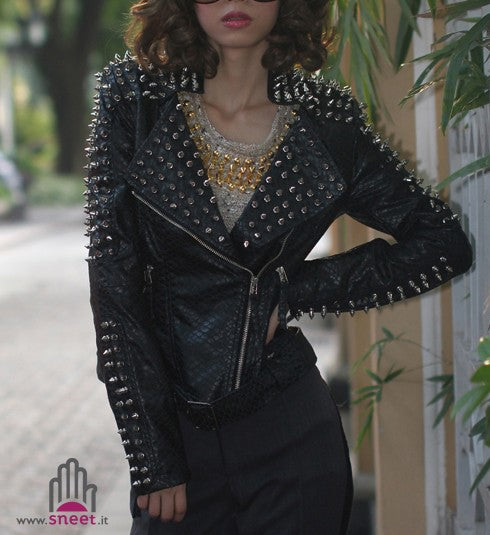 Giacca in ecopelle Denise